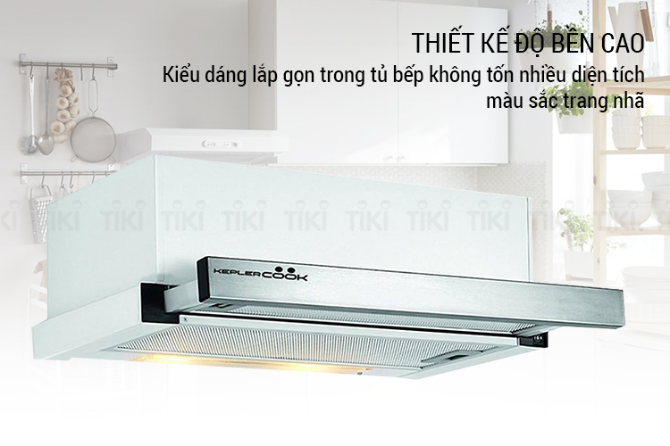 Máy Hút Mùi Âm Trần Kepler Cook KL 778 (70cm) - Hàng Chính Hãng
