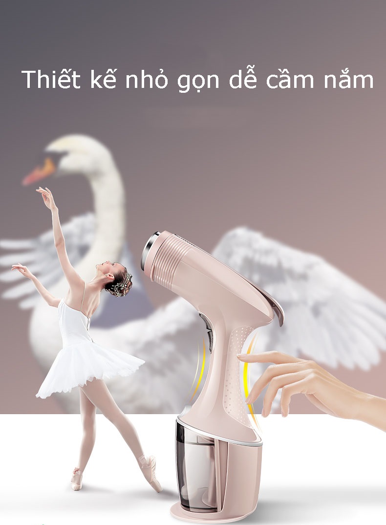 Tày Cầm Bàn Ủi Hơi Nước Midea YBD15D1