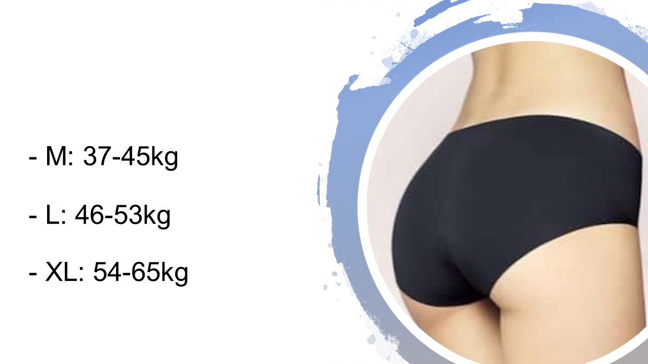 Bộ 5 Quần Chip Nữ Cotton kháng khuẩn thoáng mát thương hiệu BAW mẫu QLN09