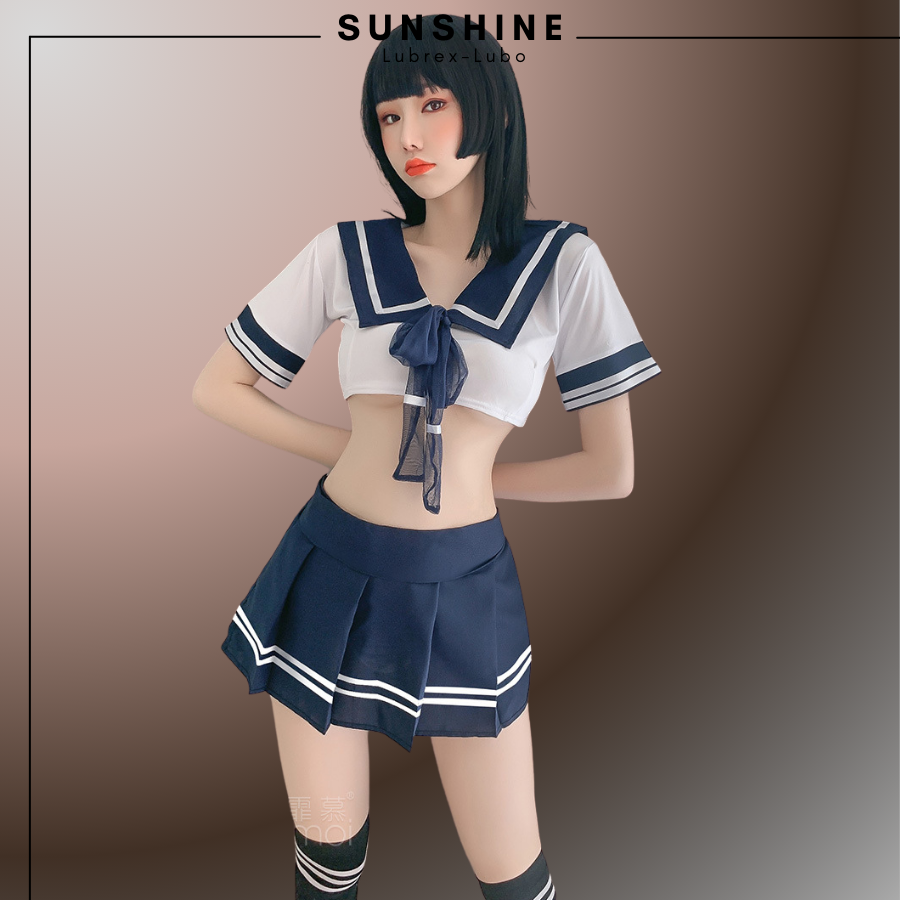 Mua Bộ Đồ Ngủ Sexy Cosplay Nữ Học Sinh Váy Đầm Ngủ Cosplay Sexy Nữ Học  Sinh Set Học Sinh Sexy  LALA HONEY  Yeep