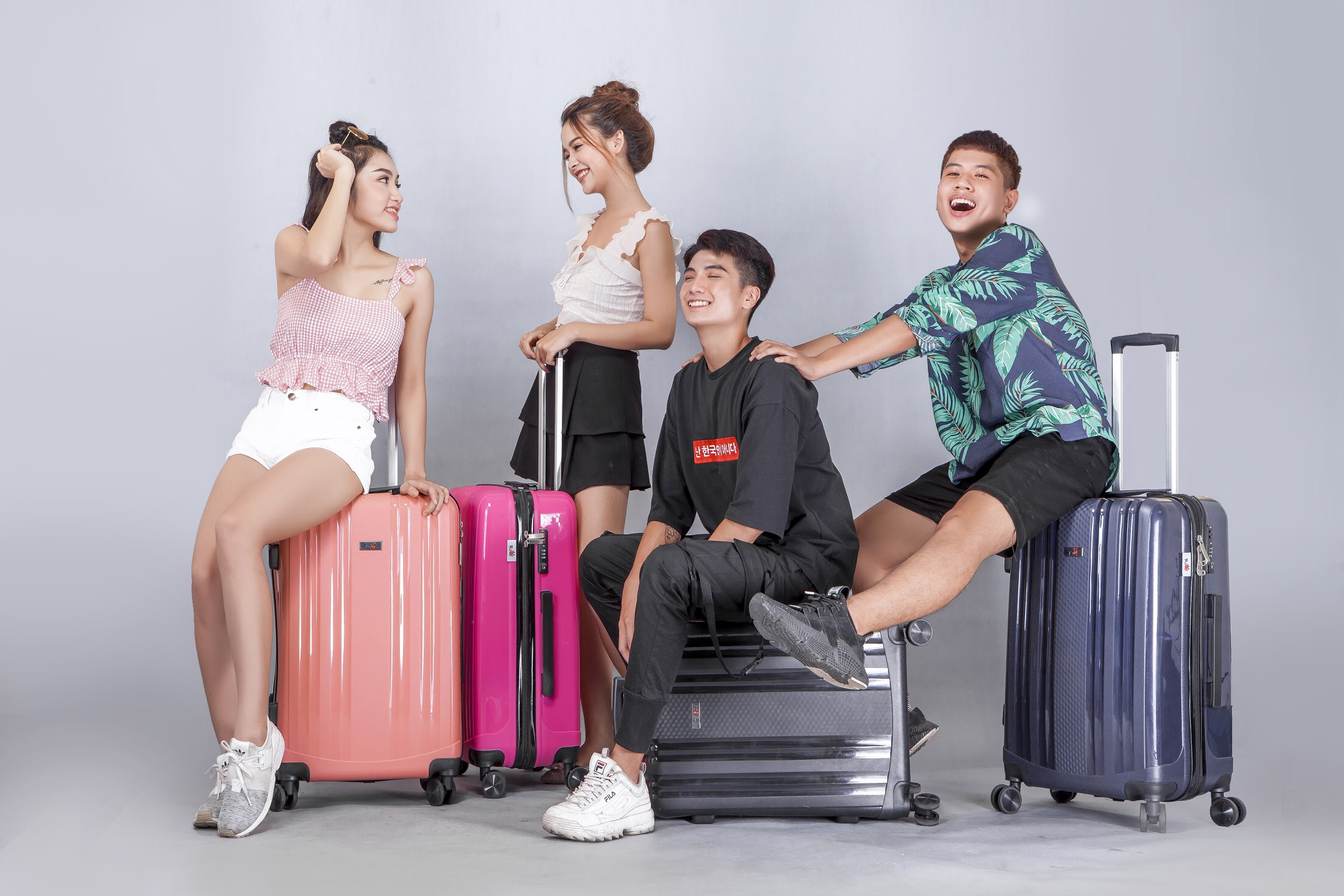 Vali Rio 04 - Hồng Sữa