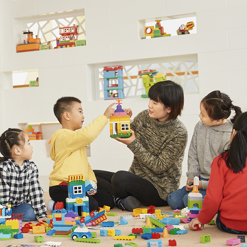 bộ lắp ráp lego education công viên của bé 45024 (295 chi tiết) 1