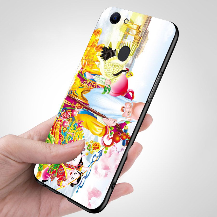 Ốp điện thoại kính cường lực cho máy Oppo F7 - Tôn giáo MS TGIAO071