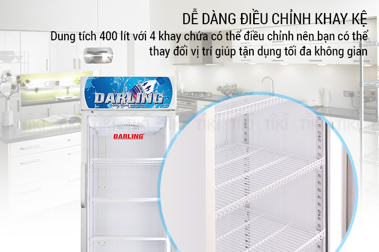 Tủ Mát Darling DL-4000A2 (400L) - Hàng Chính Hãng