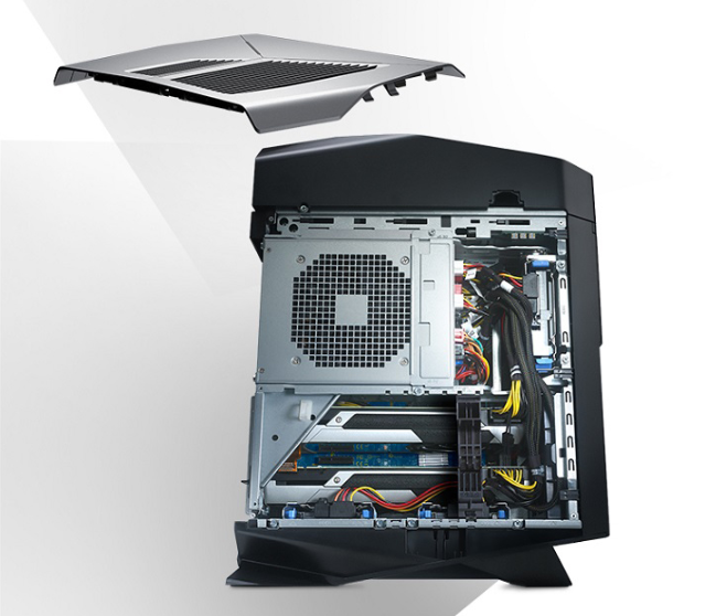 Máy Tính Gaming Alien Alienware Aurora (Thể Hệ 8 i7-8700 16G 256GSSD 1T RX580X 8G )