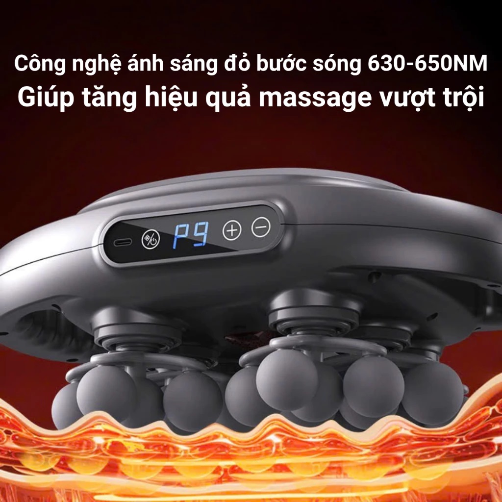 [Tặng củ sạc + cáp sạc] Máy Massage Toàn Thân Cầm Tay , Máy Mát Xa Đấm Lưng, Chân, Tay, Vai, Cổ 12 Đầu, 16 Đầu, 20 Đầu, 22 Đầu GDV - Hàng Chính Hãng