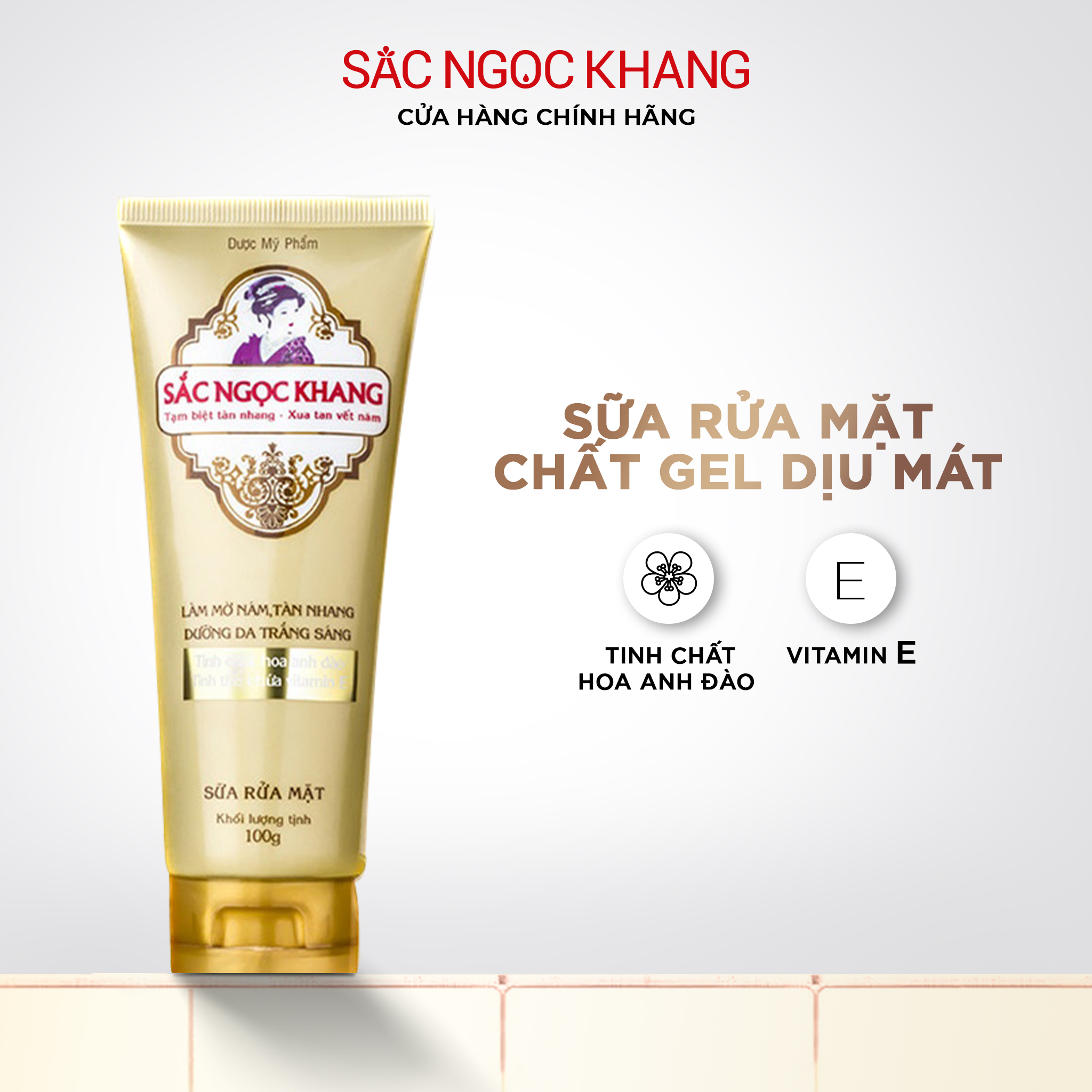 sua rua mat 100g sac ngoc khang