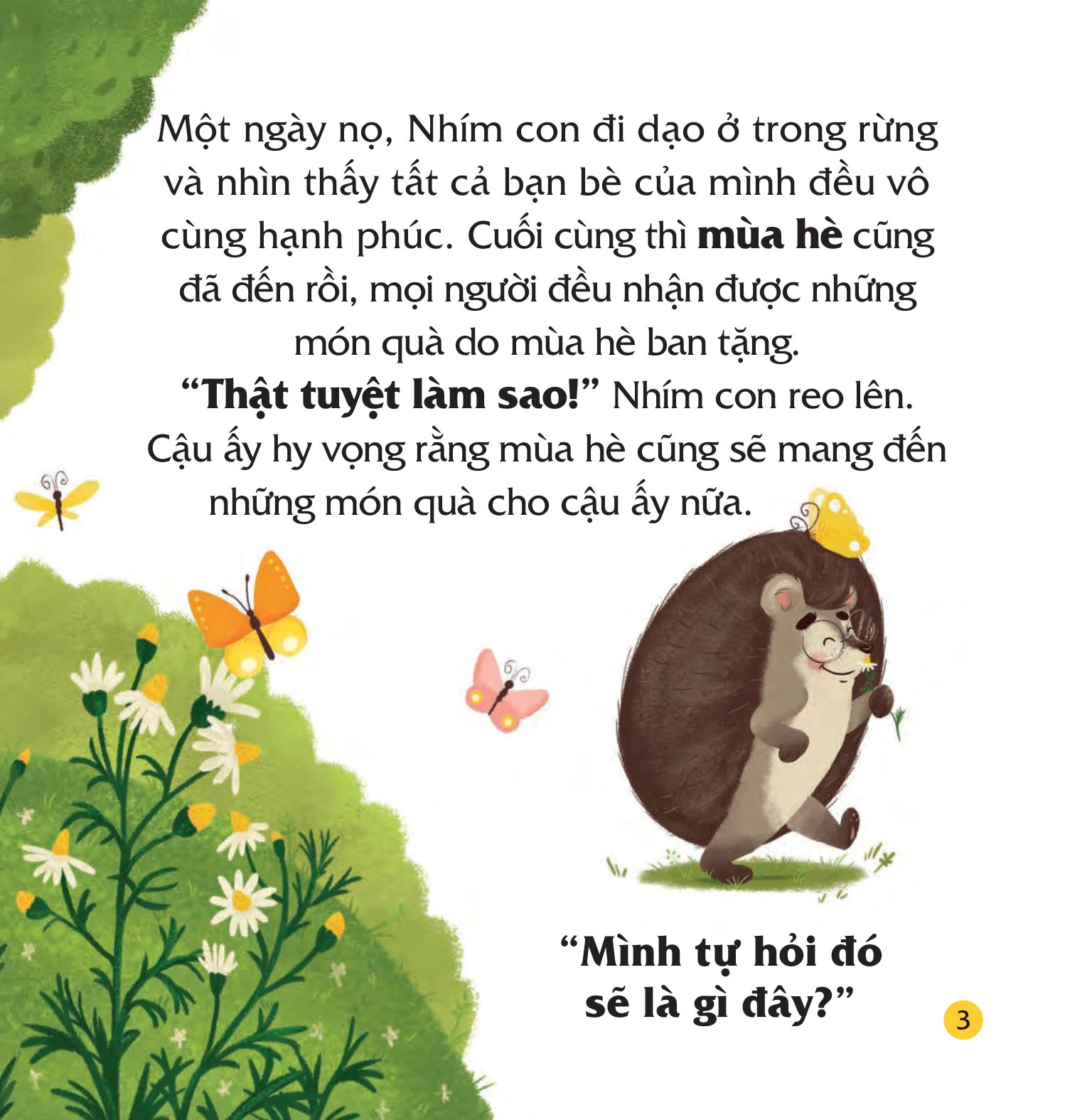 Combo (4 tập): Truyện kể bốn mùa - Nhím con ham học hỏi