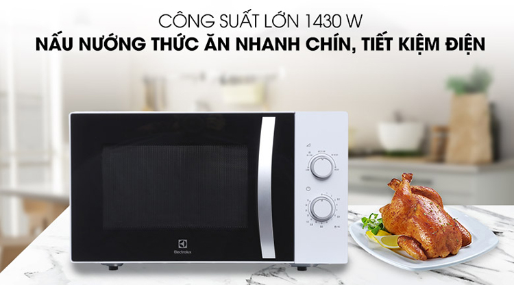 Lò vi sóng Electrolux EMM2525MW - Hàng chính hãng