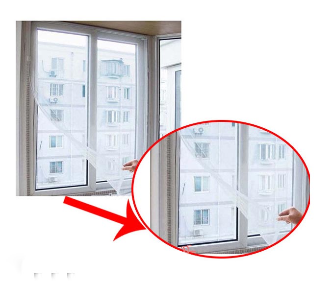 Combo 3 màn cửa chống muỗi, côn trùng đa năng gồm: 1 màn cửa 90x210 cm + 2 màn treo cửa số 130x150 cm (giao màu ngẫu nhiên)