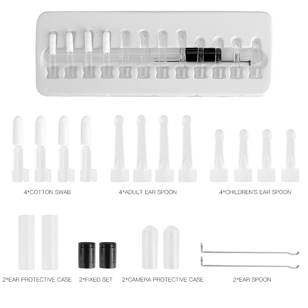 Máy Soi Tai Không Dây (5.5mm) (6 Đèn) Máy Soi Tai Không Dây (5.5mm) (6 Đèn)