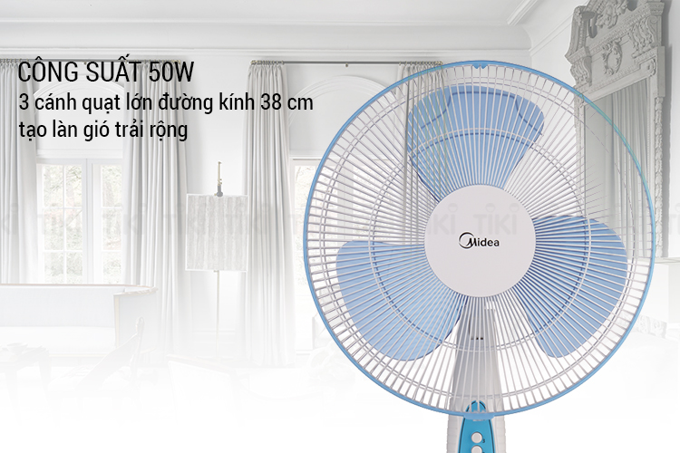 Quạt Đứng MIDEA FS40-11VA - Hàng Chính Hãng