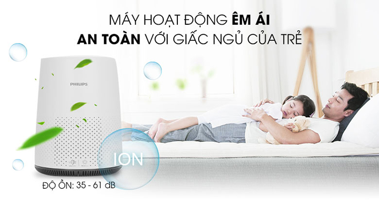 Máy Lọc Không Khí Philips AC0820/10 – Hàng Chính Hãng