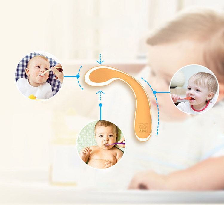 Muỗng Nhựa Mềm Cho Bé GB J80054