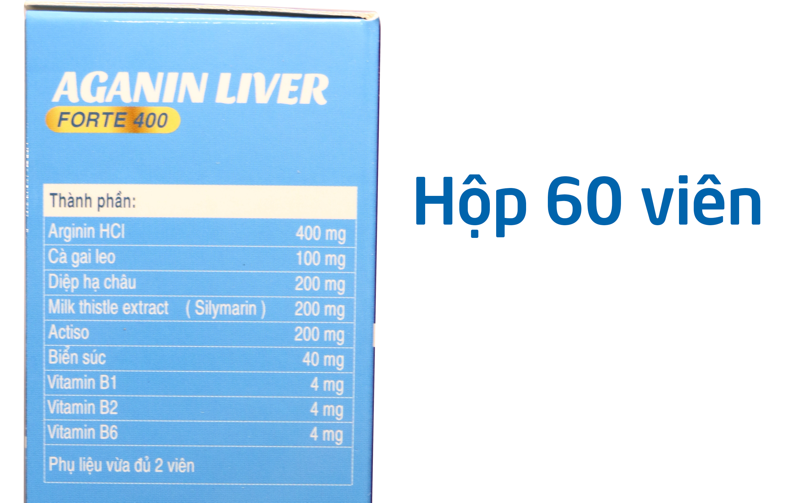Viên uống bổ gan, tăng cường chức năng gan, giải độc gan AGANIN LIVER