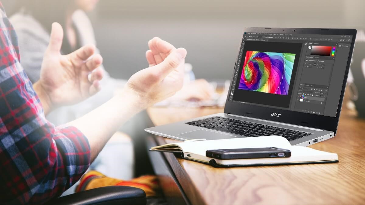 Laptop Acer Aspire 5 A515-55-55JA NX.HSMSV.003 (Core i5-1035G1/ 4GB/ 512GB SSD/ 15.6 FHD/ Win10) - Hàng Chính Hãng