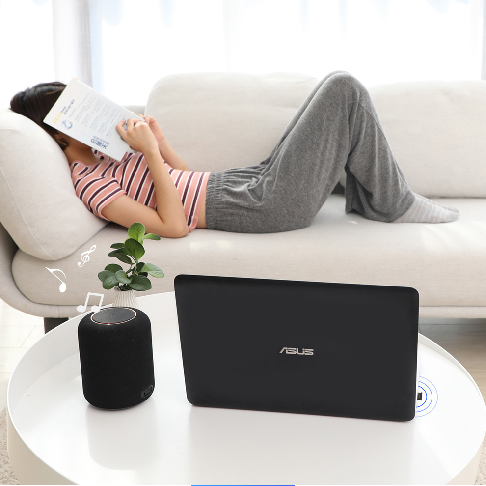 Baseus USB Bluetooth Adapter Transmitter Laptop Desktop Audio Desktop Link Bluetooth 4.0 Wireless Bluetooth Speaker/Headphone Black