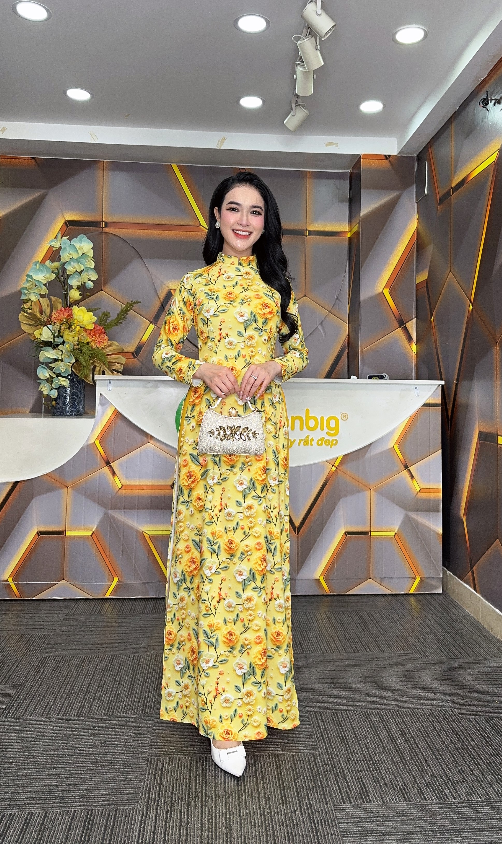 Set áo dài - S1860- Thương hiệu Zonbig