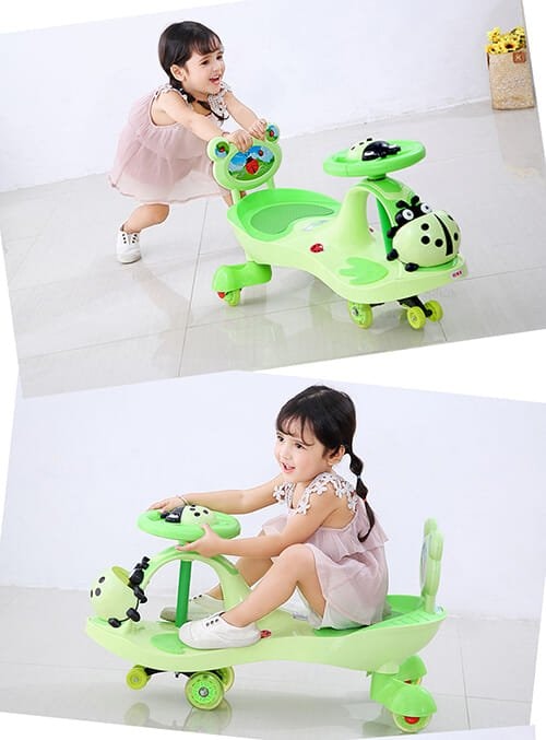 xe lắc tay cho bé có nhạc baby plaza hzl-288-1 5