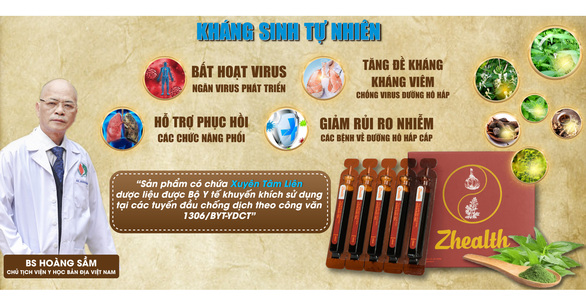 Siro Zhealth - Hỗ trợ tăng cường sức đề kháng, Hệ miễn dịch, Bổ phế, Giảm ho tức thì, Cải thiện sức khỏe đường hô hấp cho trẻ nhỏ, người già(10ml)