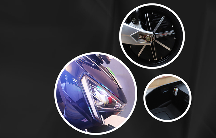 Xe máy điện Pega Newtech - Đen