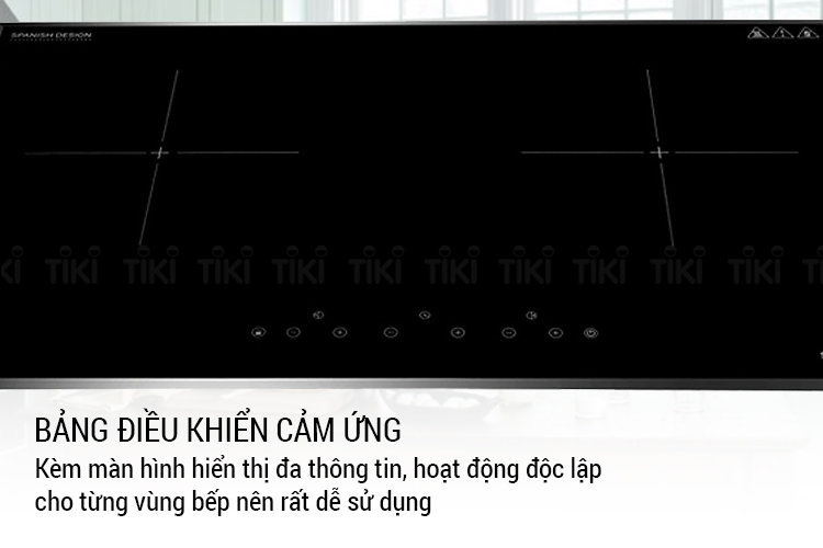 Bếp Đôi Điện Từ Âm Sunhouse SHB DI01 - Hàng Chính Hãng