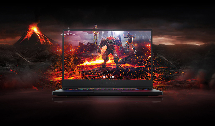 Laptop Asus ROG Zephyrus S GX502GW-AZ129T Core i7-9750H/ RTX 2070 8GB/ Win10 (15.6 FHD IPS 240Hz G-Sync, 3ms) - Hàng Chính Hãng