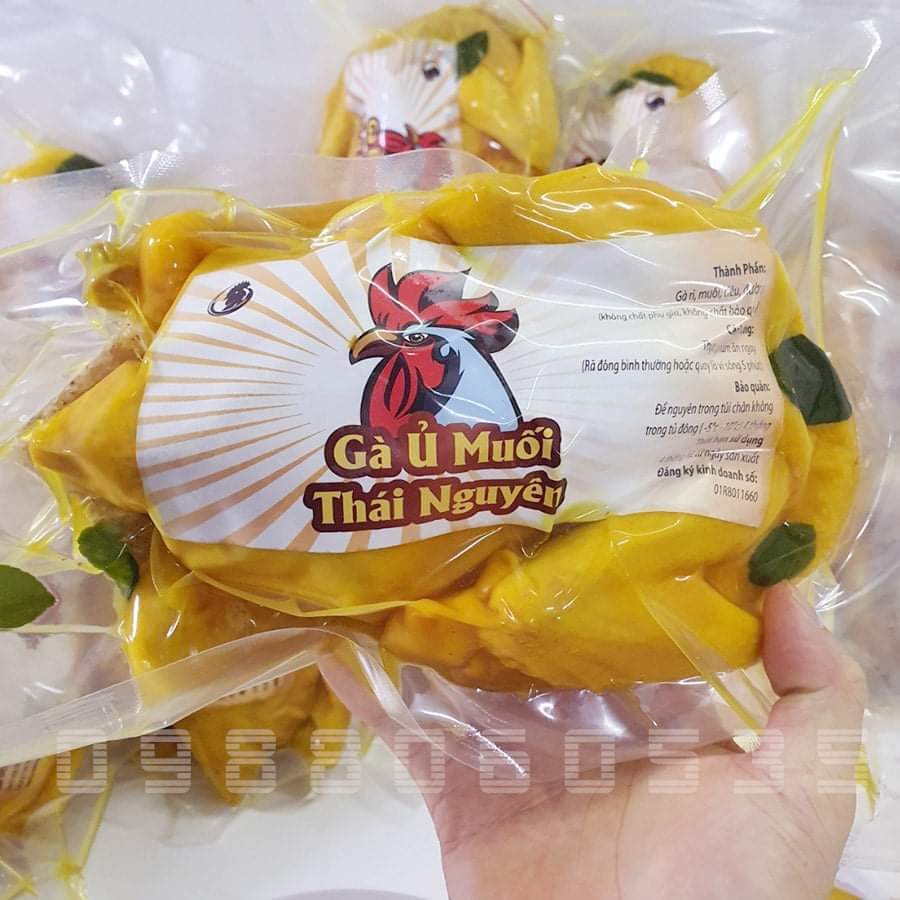 Gà ủ Muối Hoa Tiêu Thái Nguyên  Chính Gốc