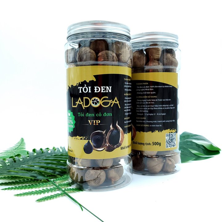 Tỏi đen LADOGA - Tỏi đen cô đơn ( Hộp VIP 500g ) 2