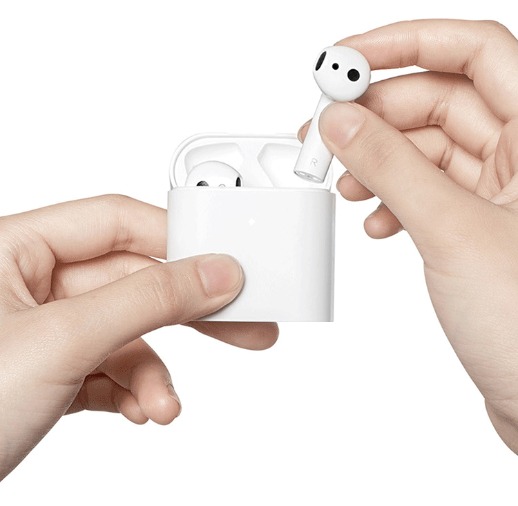 Millet Bluetooth headset Air2 generation Bluetooth headset Air2 generation active noise reduction true wireless Bluetooth headset mini in-ear mobile phone headset
