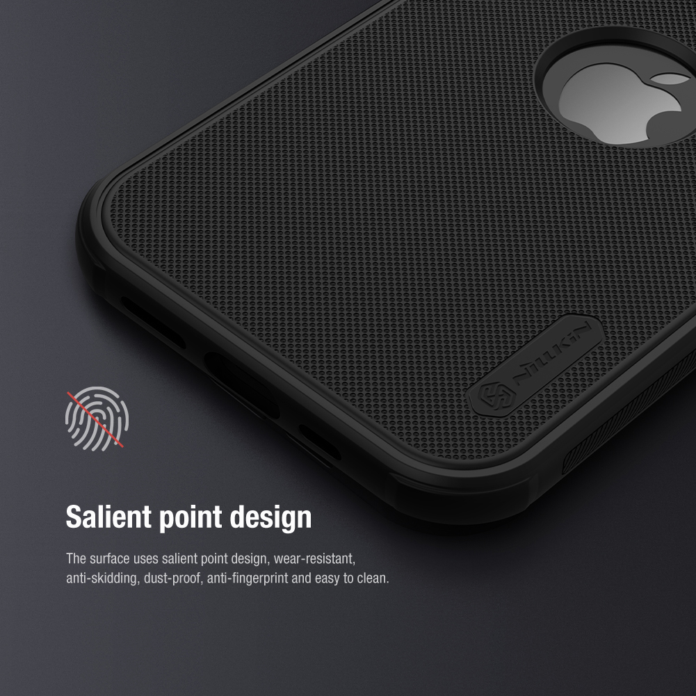 Ốp Lưng cho iPhone 14 / 14 Plus / 14 Pro / 14 Pro Max Nillkin Super Frosted Shield Pro Case (Có phần cắt LOGO) - Hàng Chính Hãng