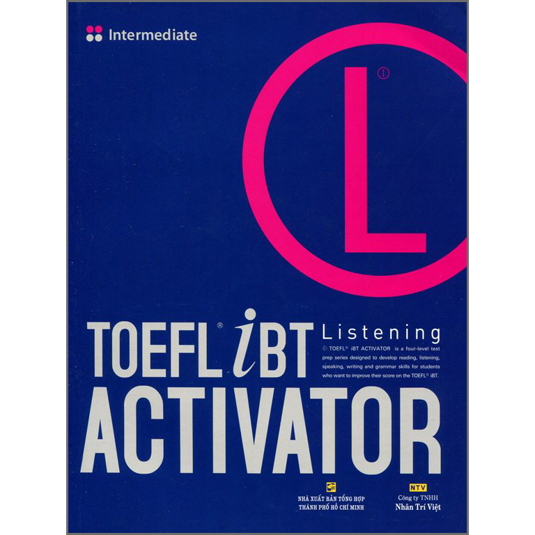 TOEFL iBT Activator Listening Intermediate Kèm CD