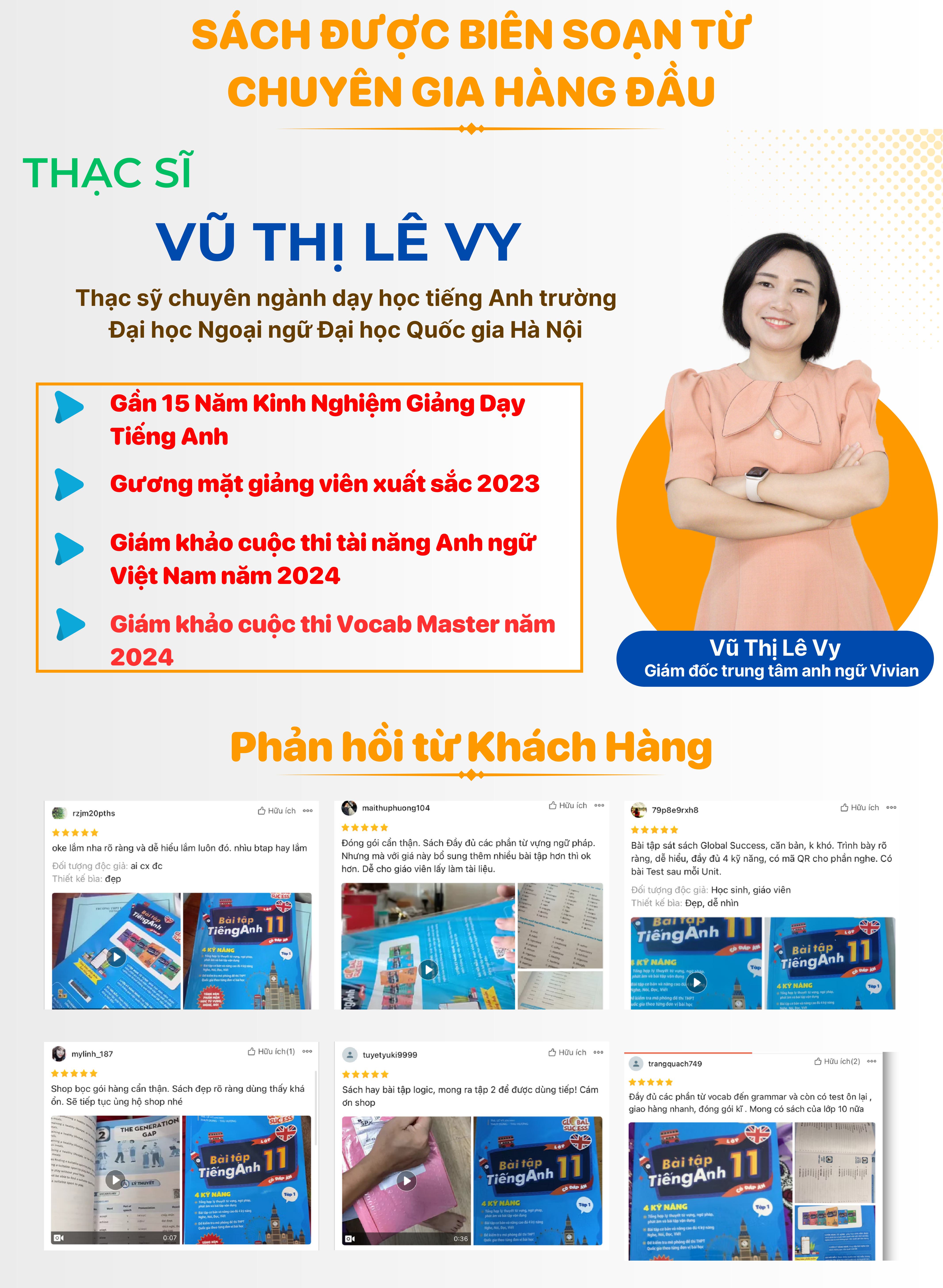 Sách bài tập tiếng Anh lớp 11 mới Global Success 4 kỹ năng (Có đáp án) – Tập 1