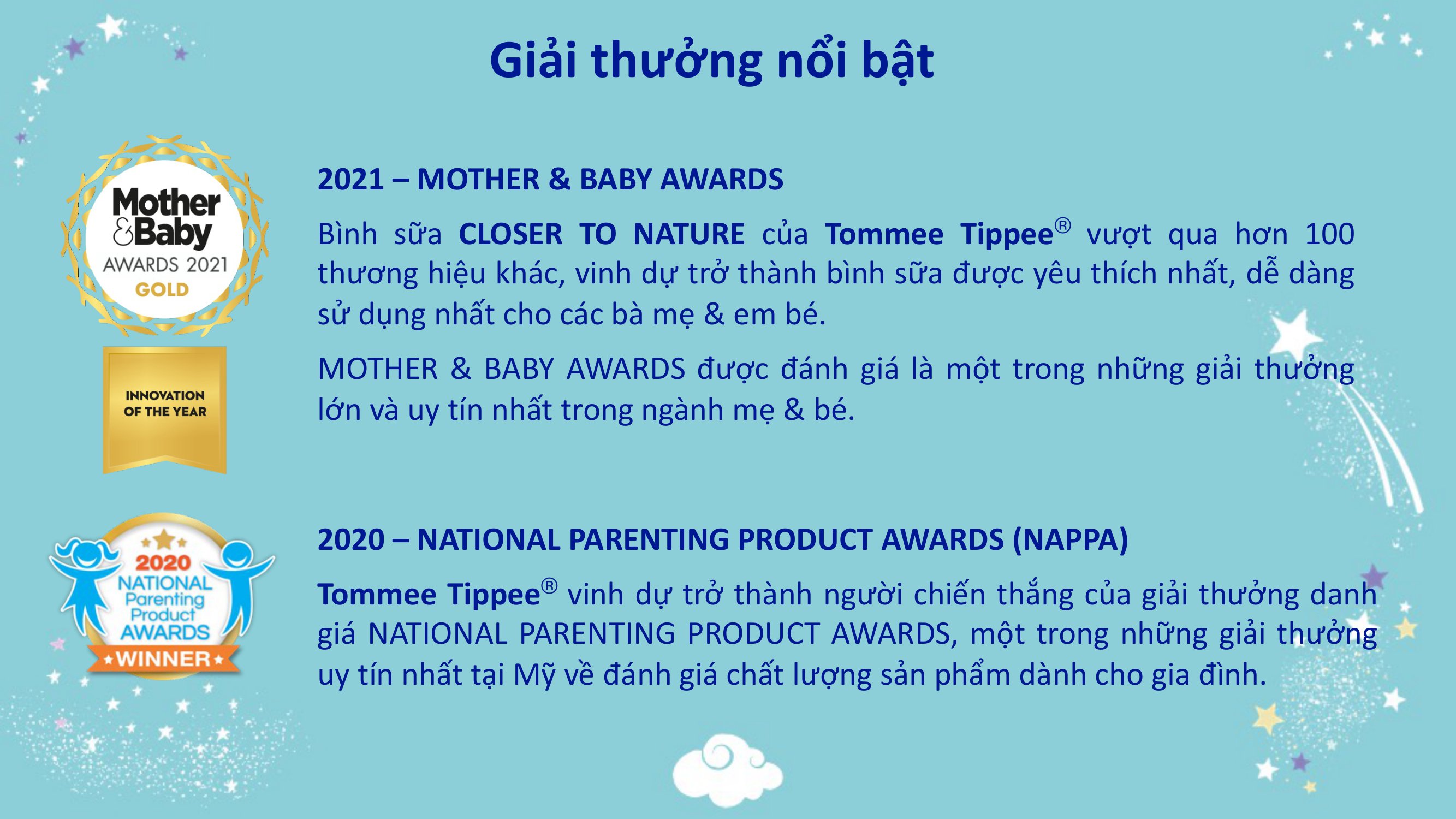 Ty ngậm silicon siêu nhẹ cho bé Tommee Tippee Ultra Light 0-6, 6-18 tháng (vỉ đôi, tách lẻ)