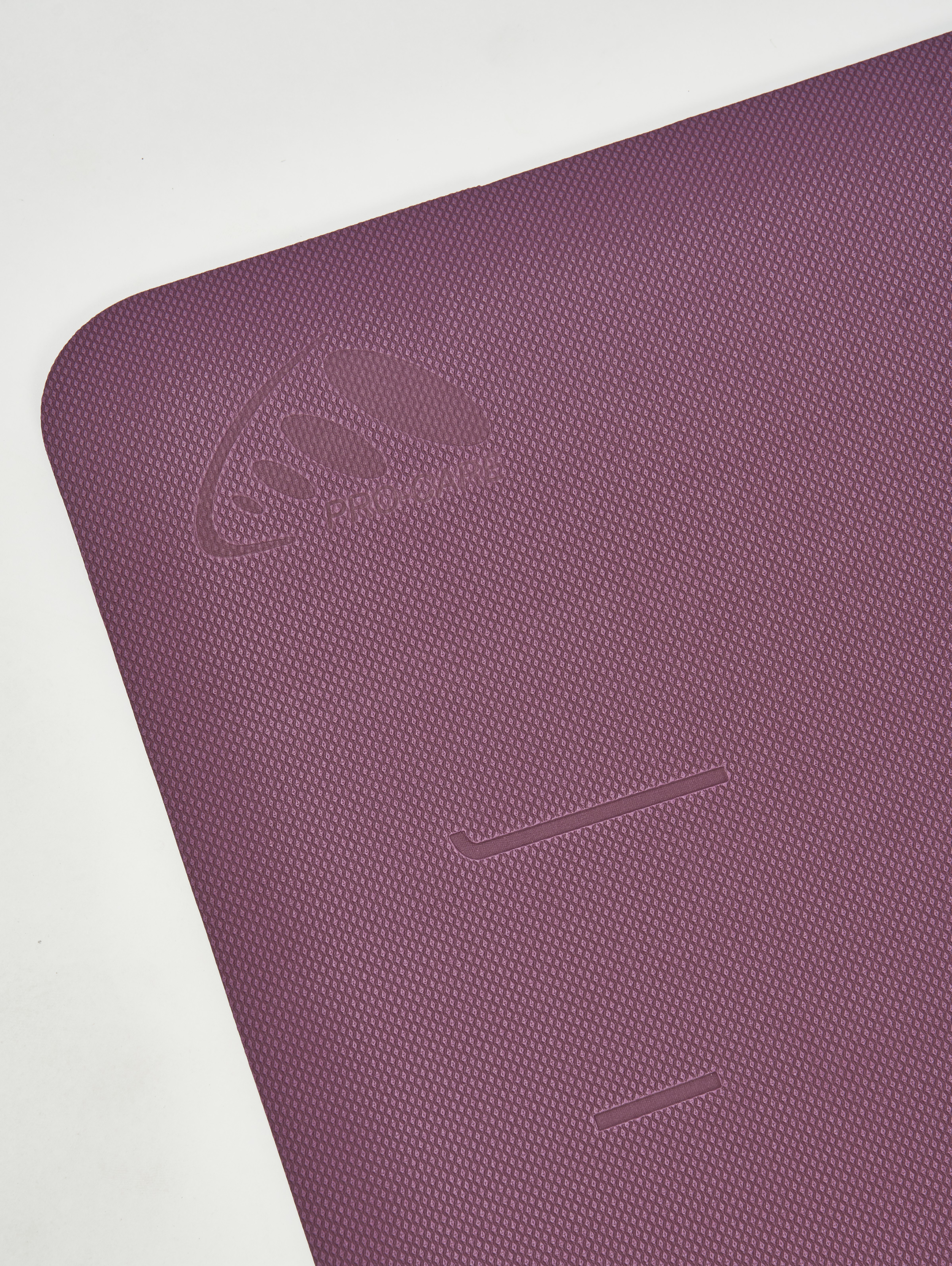 Thảm tập yoga Pro-Care định tuyến TPE 2 lớp 6mm (Tặng kèm túi đựng thảm)