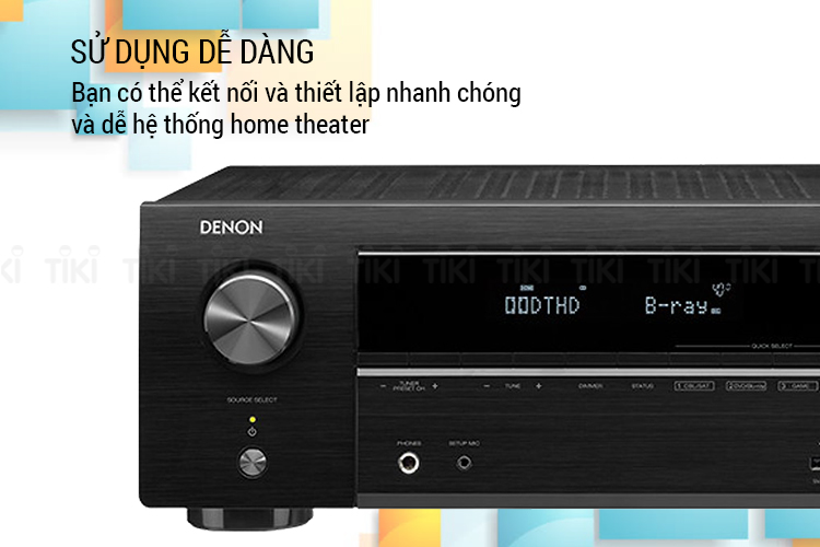 Amply Receiver Denon  AVRX550BTBKE2