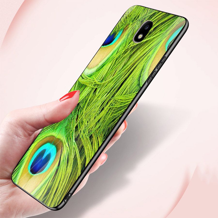 Ốp kính cường lực cho điện thoại Samsung Galaxy J5 - chim công phượng MS CPHUONG048