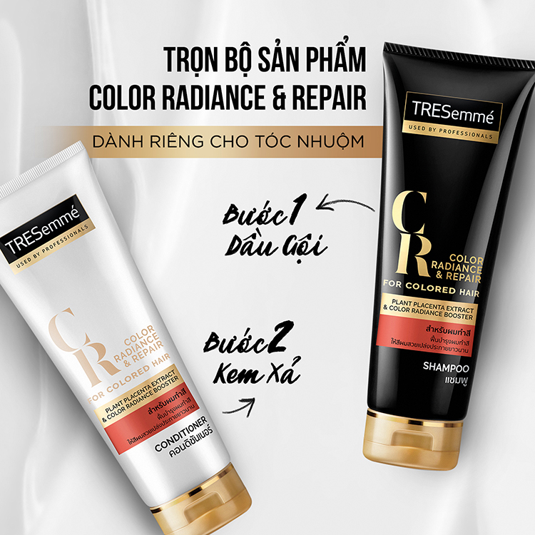 Kem Xả Tresemmé Dành Cho Tóc Nhuộm Color Radiance & Repair For Colored Hair (250ml)