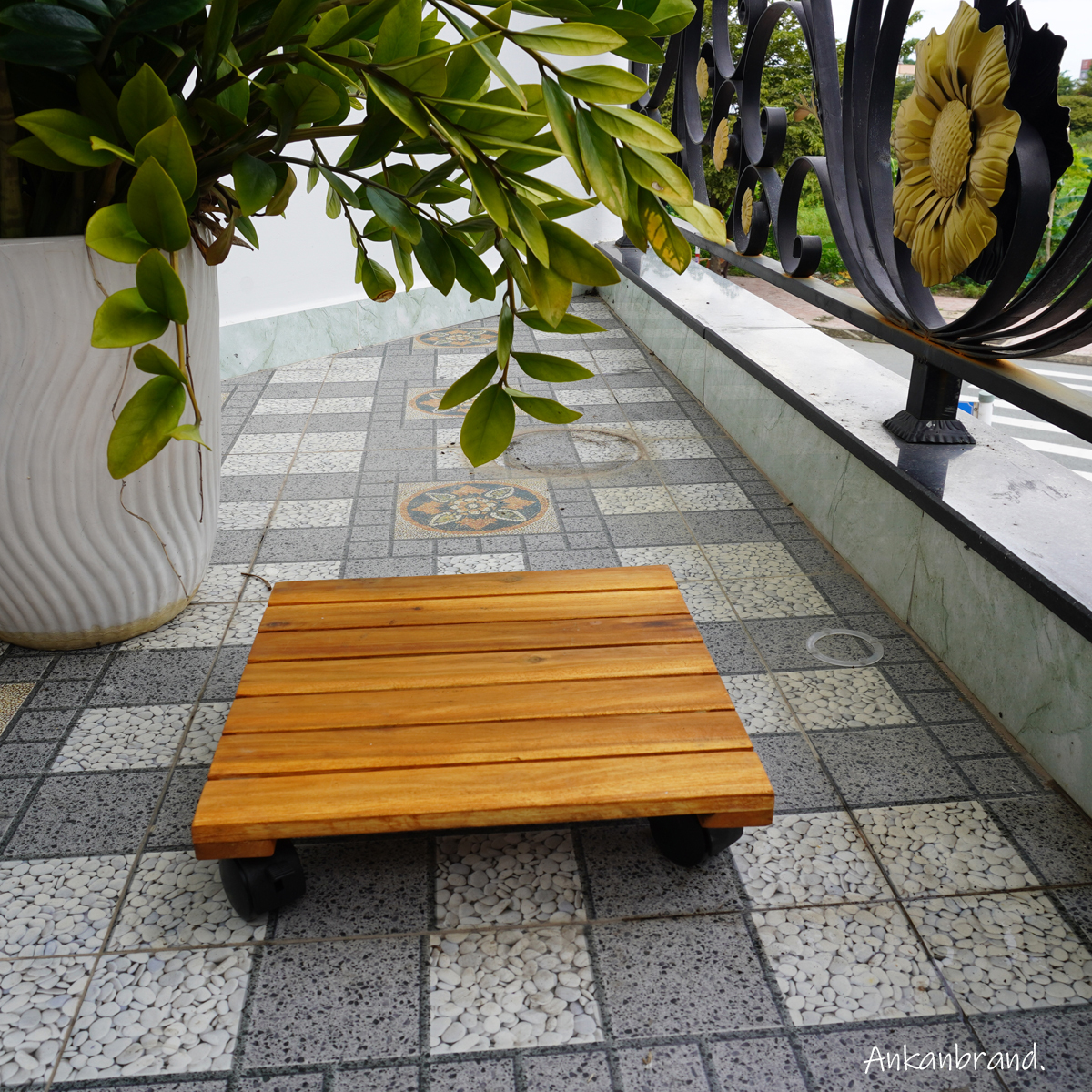 de-lot-chau-cay-co-banh-xe