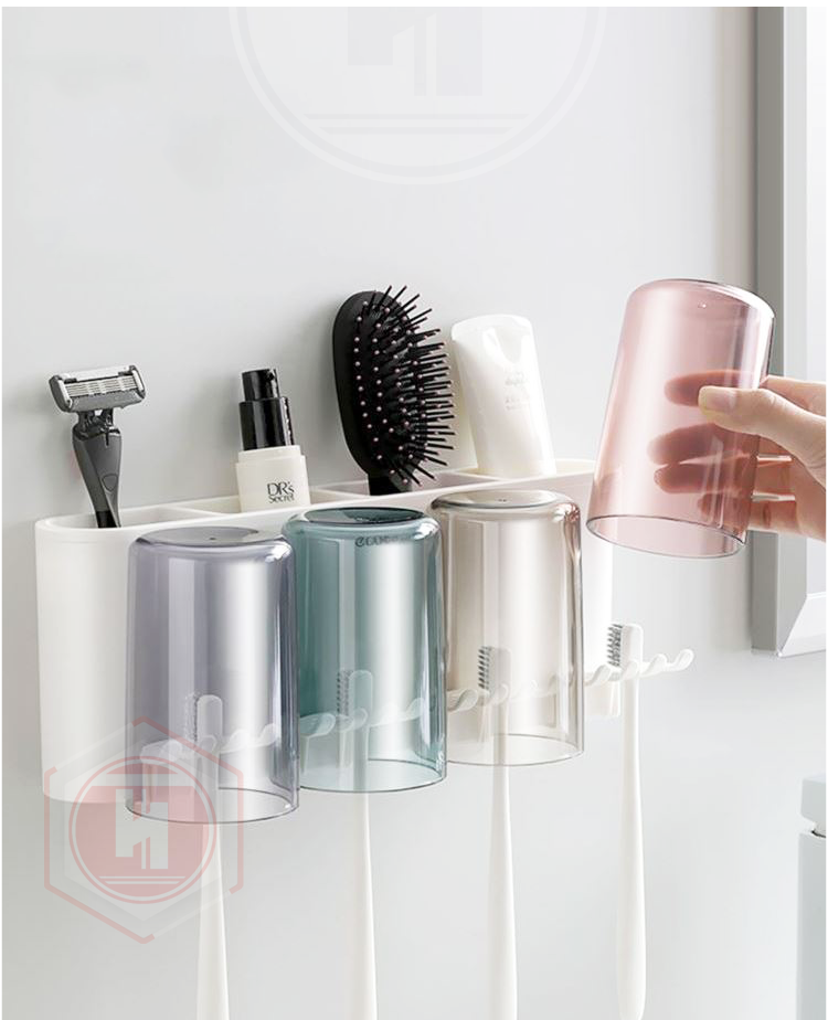 BỘ DỤNG CỤ NHẢ KEM ĐÁNH RĂNG 4 CỐC ECOCO-HÀNG CHÍNH HÃNG