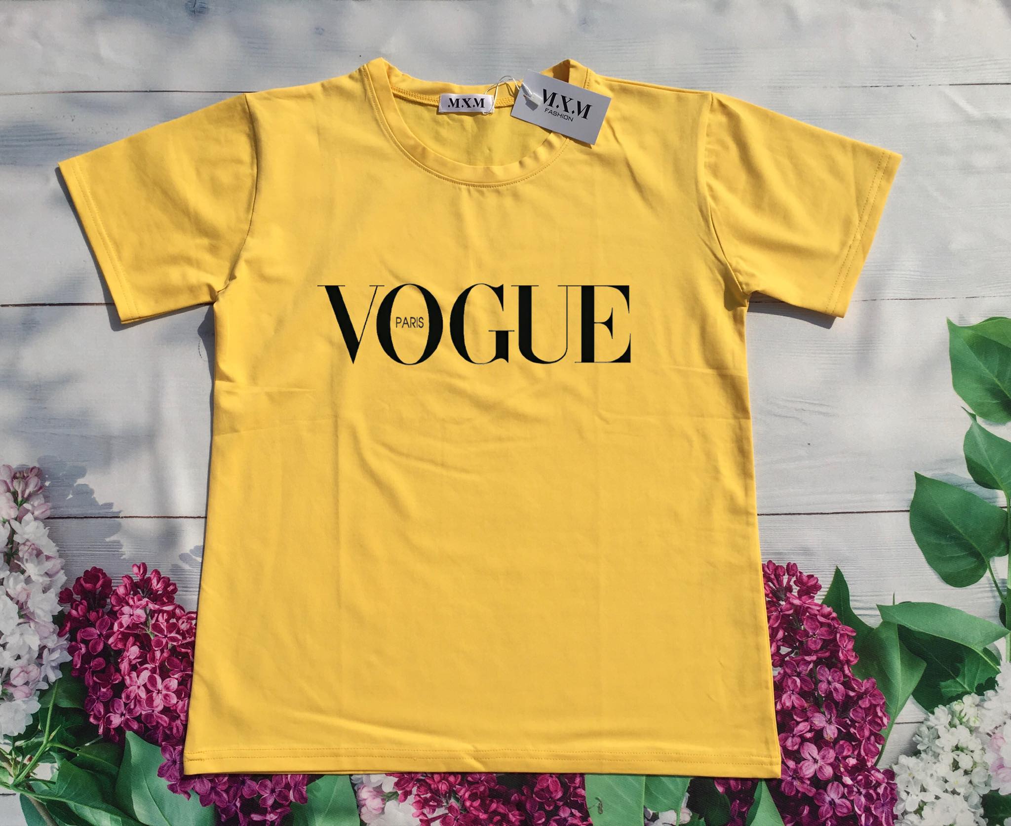 Áo thun nữ cổ tròn form rộng thun cotton 4 chiều phong cách Hàn Quốc in chữ ( ANU018 )