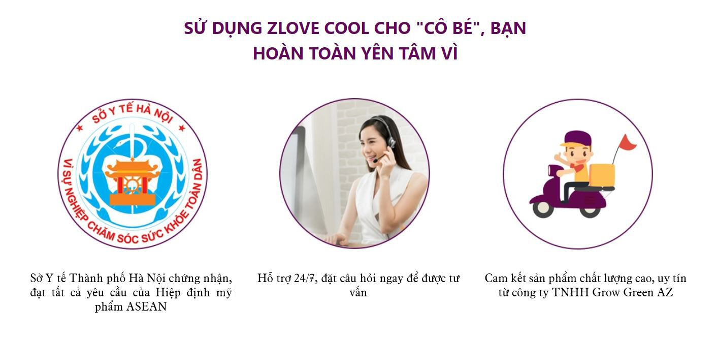 Sản Phẩm Chăm Sóc Vùng Kín Phụ Nữ ZLOVE COOL - Xịt Kháng Khuẩn, Kháng Nấm, Góp Phần Ngăn Ngừa Viêm Nhiễm Phụ Khoa - Làm Sạch, Dưỡng Ẩm - Trẻ Hóa, Săn Chắc Vùng Kín (15 ml) 6