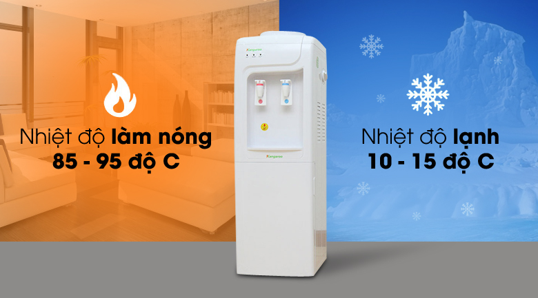 Cây Nước Nóng Lạnh Kangaroo KG3331- Hàng Chính Hãng