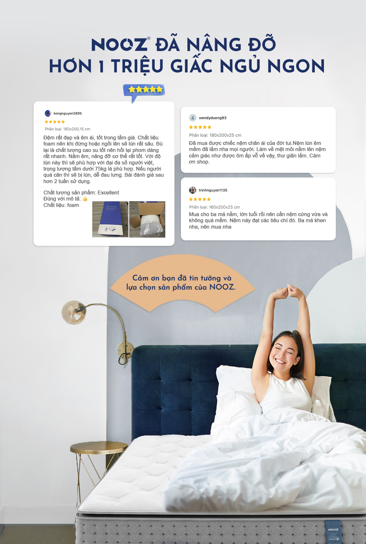 Gối Tựa Lưng Văn Phòng NOOZ Home Goods Chất Liệu Memory Foam Ruột Cao Su Non Đệm Êm Ái Cho Người Đau Thắt Lưng