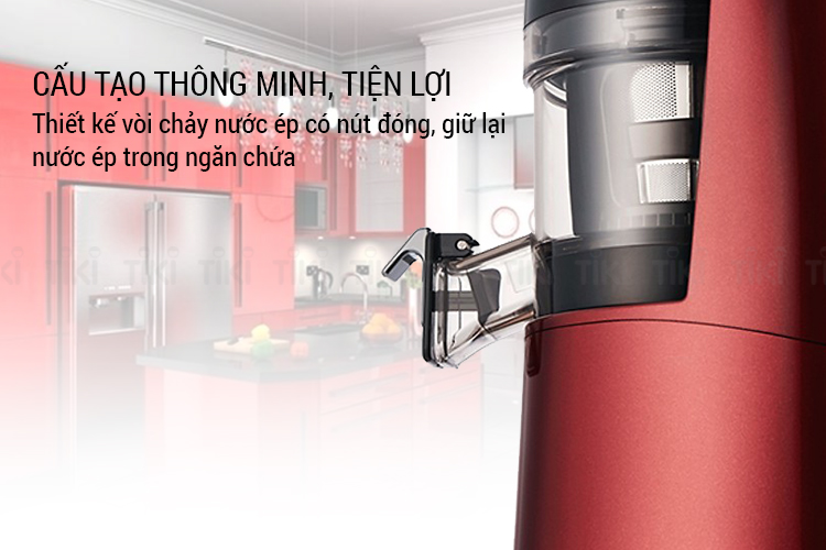 Máy Ép Trái Cây Tốc Độ Chậm Hurom HAA BBE17 (150W) - Đen Vàng - Hàng Chính Hãng