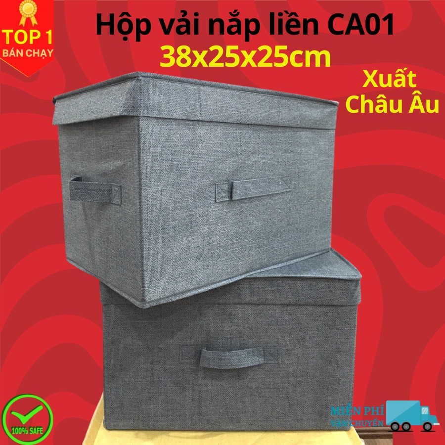 Hộp Đựng Đồ Đa Năng Quần Áo Chăn Màn – Túi Vải Đựng Phong Cách Thụy Điển Sang Trọng, Lịch Sự – Chính hãng D Danido