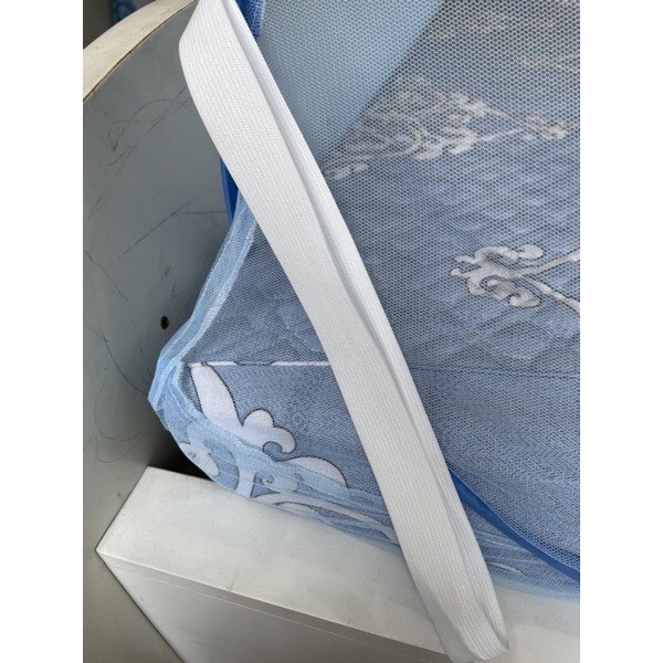 Màn chụp tự bung đỉnh tù cao cấp Mộc Miên loại 1,6m x2m -1 cửa