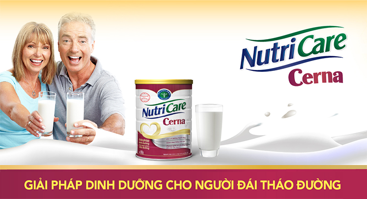 Sữa Nutricare Cerna Người Bệnh Tiểu Đường