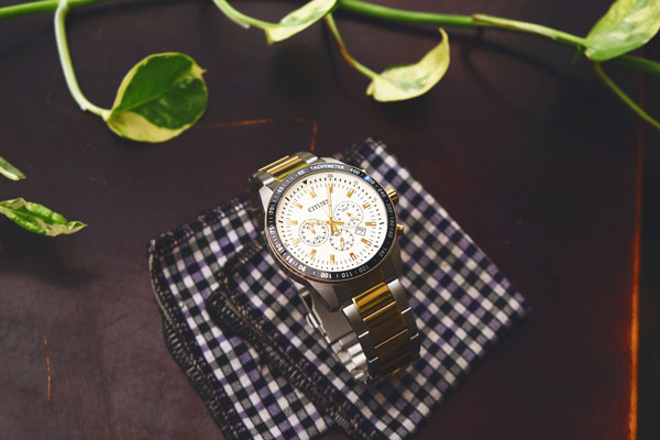 Đồng Hồ Citizen Nam Dây Kim Loại Pin-Quartz AN8074-52P