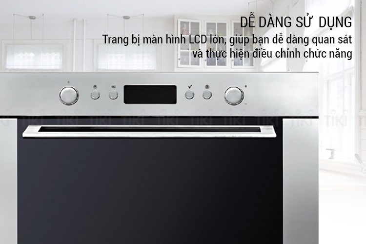 Lò Hấp Âm Elica EST 60 IX (34L) - Hàng Chính Hãng